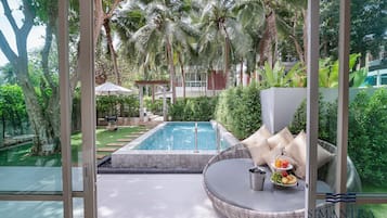 3 Bedrooms Premier Pool Villa | 露台