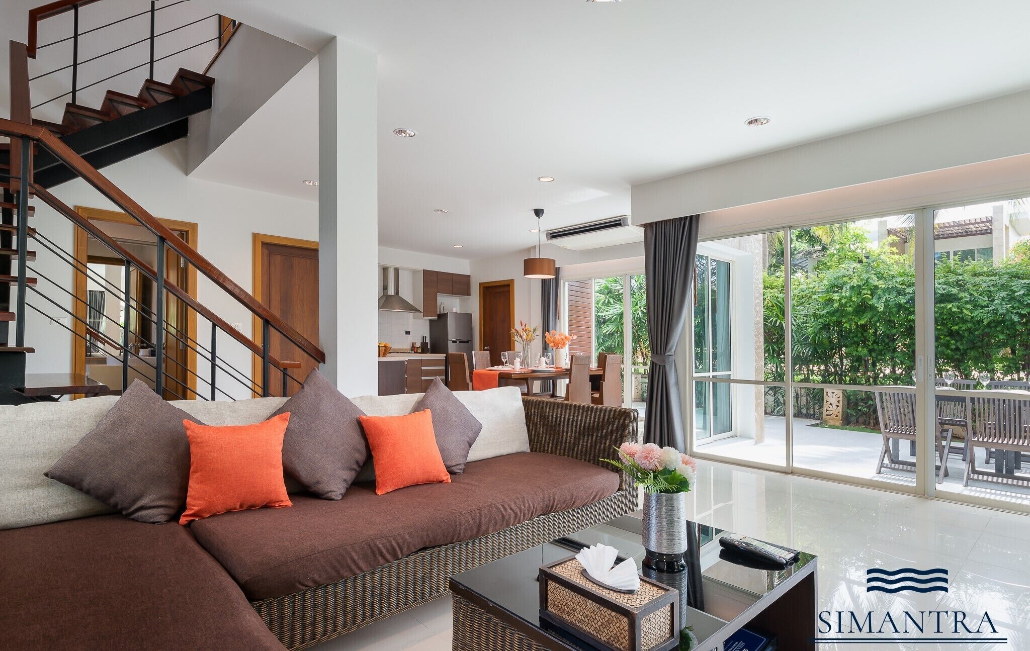 3 Bedrooms Pool Villa | Gratis produkter i minibaren, pengeskab på værelset, skrivebord