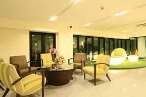 Àrea amb seients del vestíbul