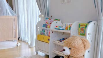 Family Kids Room | Premium bedding, pillow-top beds, in-room safe, desk