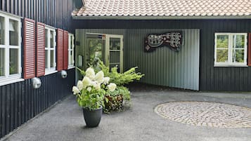 Overnatningsstedets facade