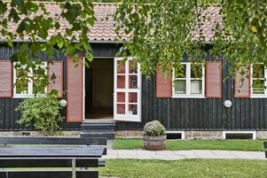 Overnatningsstedets facade