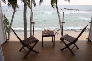 View from room - Sayura Beach Hotel (Unawatuna)