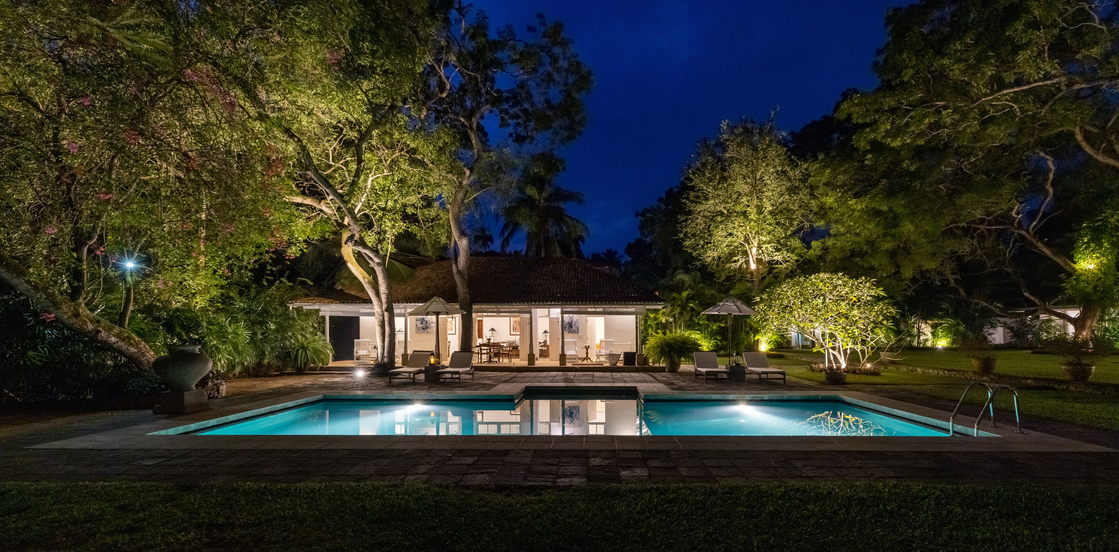 Fachada de la propiedad