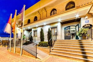 Front of property - evening/night