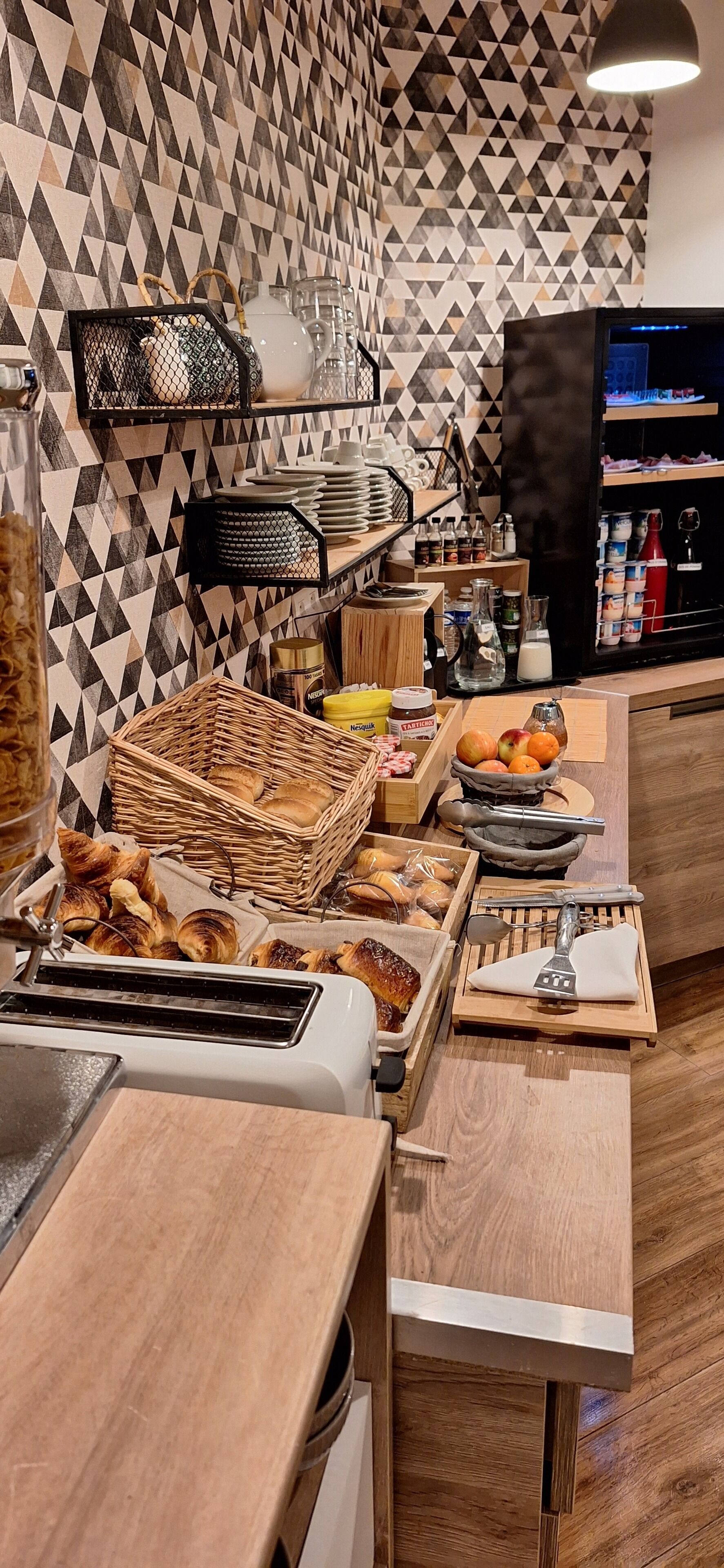 Breakfast buffet