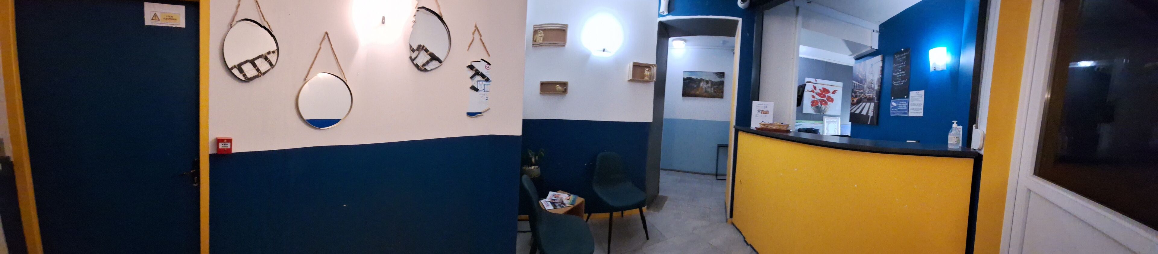 Lobby sitting area