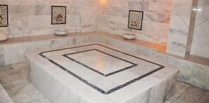 Sauna, Turkish bath/hammam, massage/treatment rooms - Aegean Park Hotel (Marmaris)