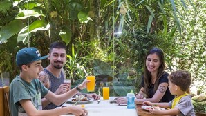 Outdoor dining - Thermas De Piratuba Park Hotel (Piratuba)