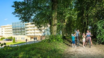 Uitzicht vanuit accommodatie