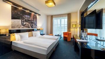 Standard Double Room, Balcony | In-room safe, desk, free cots/infant beds, WiFi