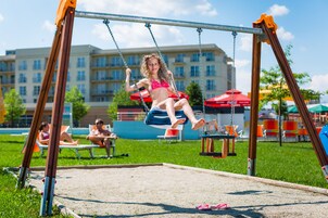 Área de juegos infantiles al aire libre