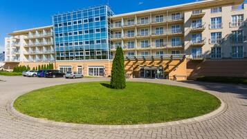 Voorkant van accommodatie