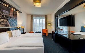 Standard Double Room, Balcony | Minibar, in-room safe, desk, bed sheets - Gotthard Therme Hotel (Szentgotthard)