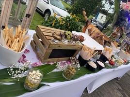 Zona para bodas al aire libre
