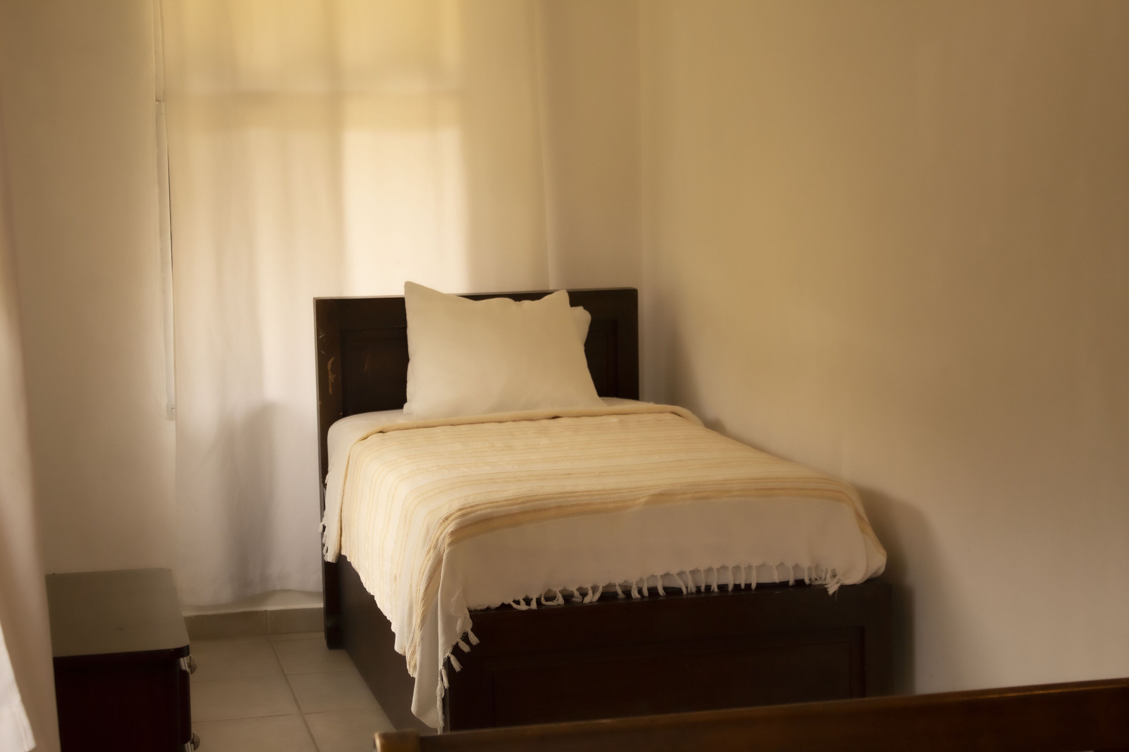 1 bedroom, pillow-top beds, individually decorated, desk