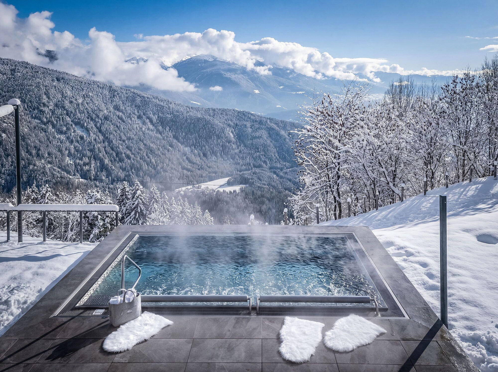 Idromassaggio all'aperto