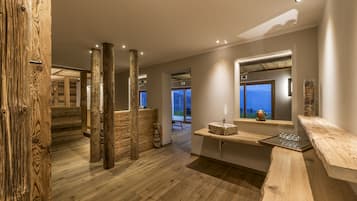 Mandi tangas / hammam, rawatan badan, hidroterapi, aromaterapi