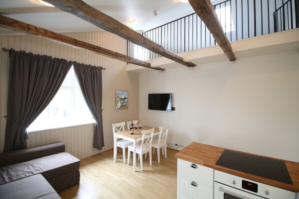 Apartemen Deluks (Loft Bed) | Pemandangan dari kamar