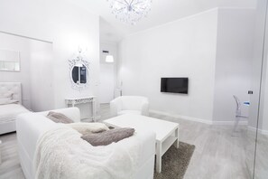 時尚公寓, 1 間臥室 | 客廳 | 平面電視