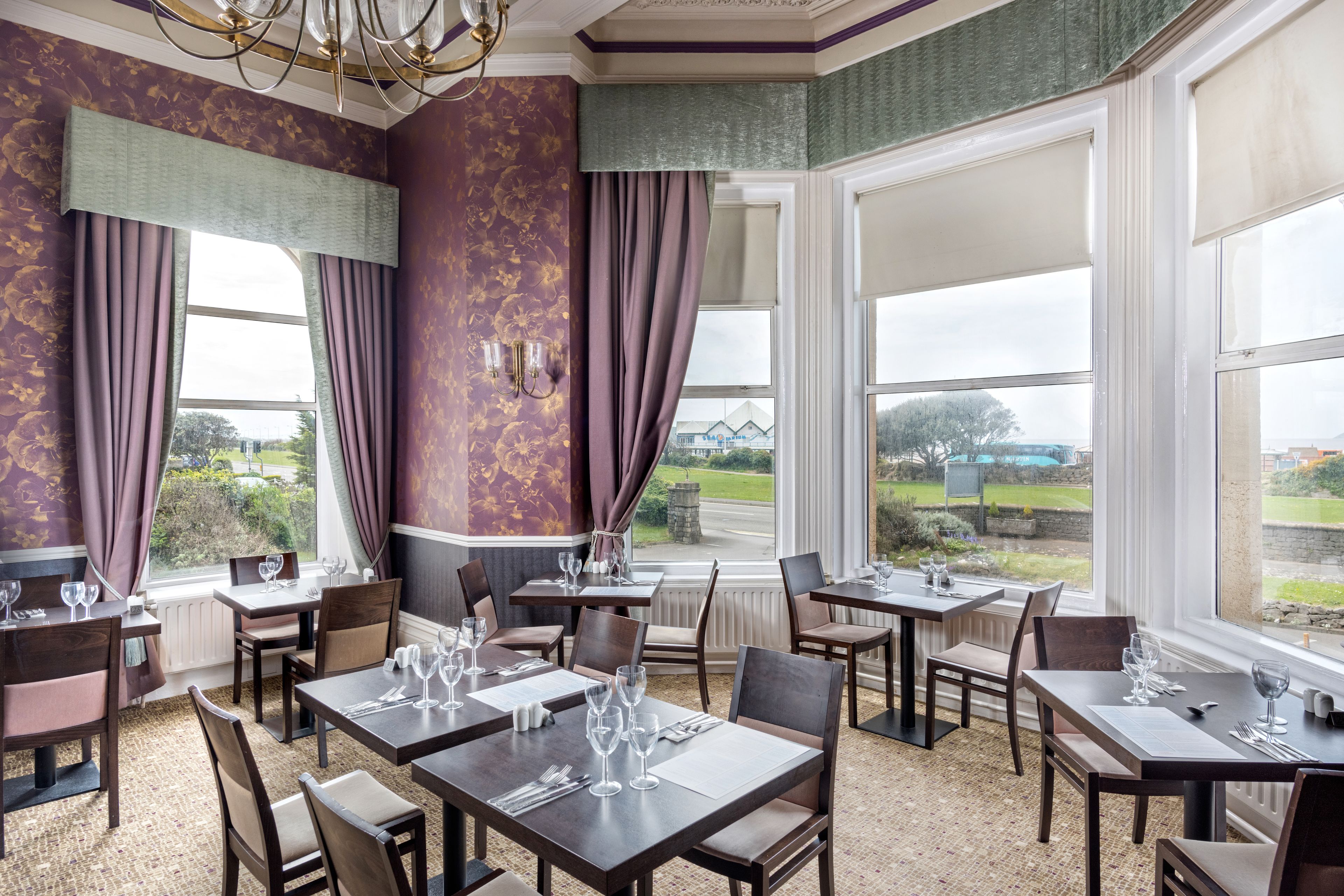 breakfast and dinner served