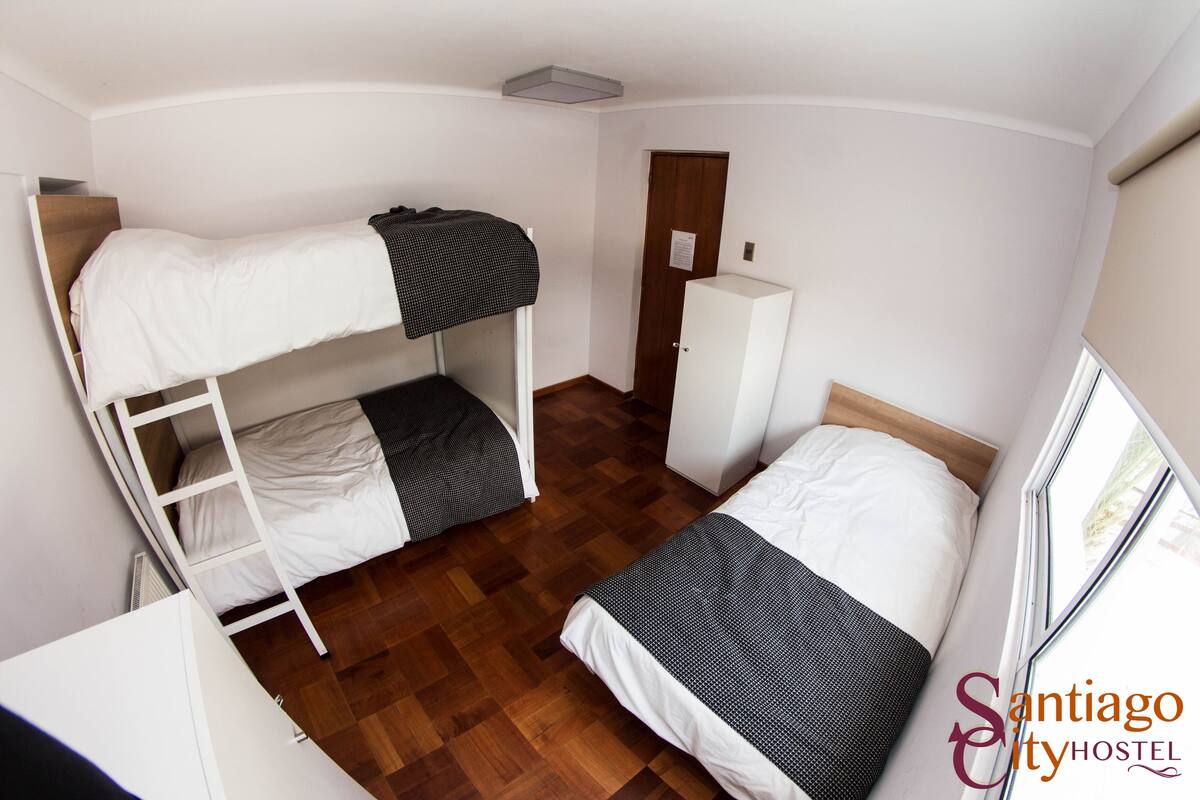 Shared Dormitory, Shared Bathroom (3 beds)