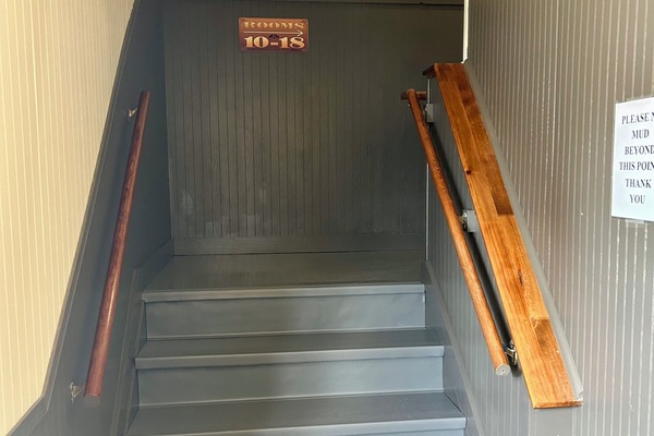 Interior entrance