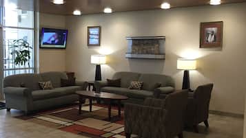 Sala de estar en el lobby