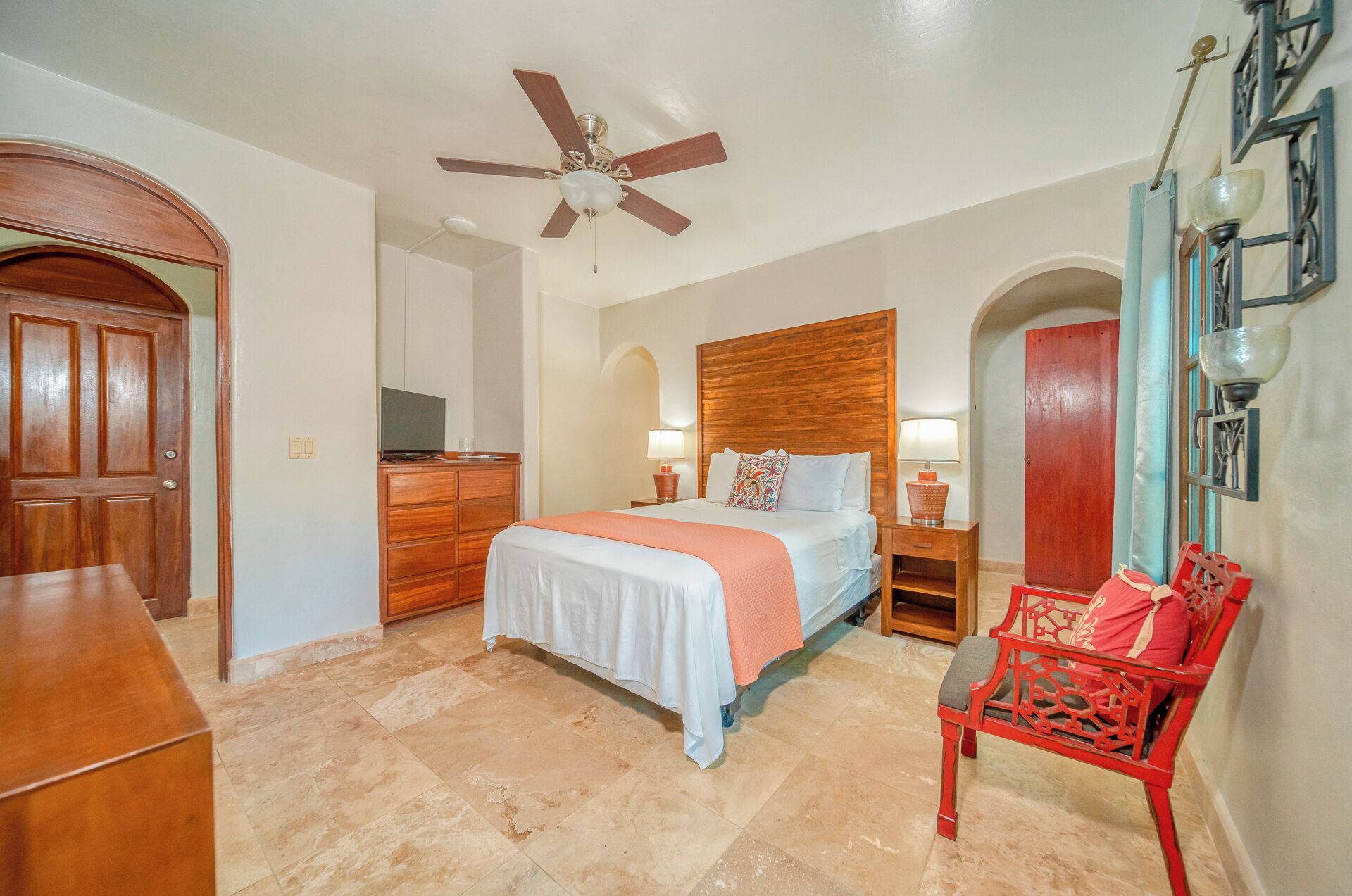 Premium bedding, pillow-top beds, in-room safe, individually decorated