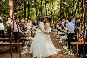 Área de bodas al aire libre