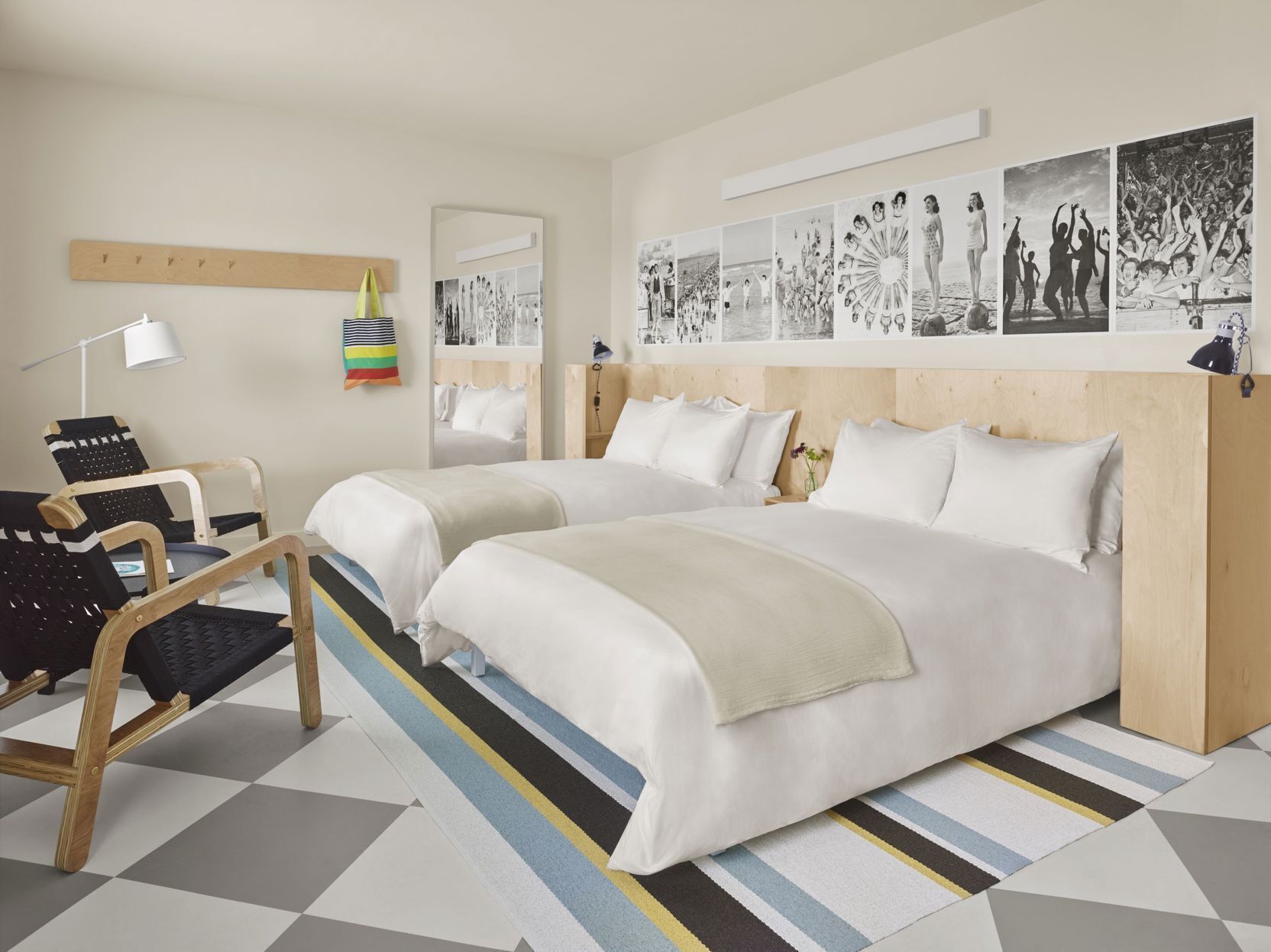 Premium bedding, down comforters, pillowtop beds, in-room safe