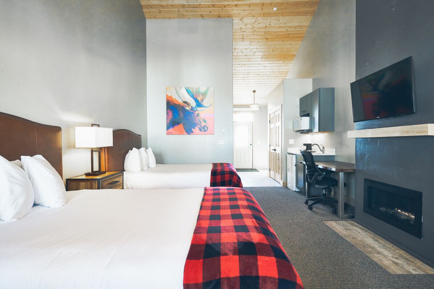 studio, 2 queen beds | 1 bedroom, premium bedding, down duvets, pillow-top beds