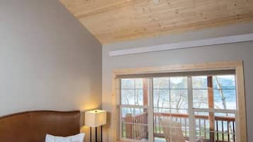 Ferienhütte, 1 Schlafzimmer, Seeblick