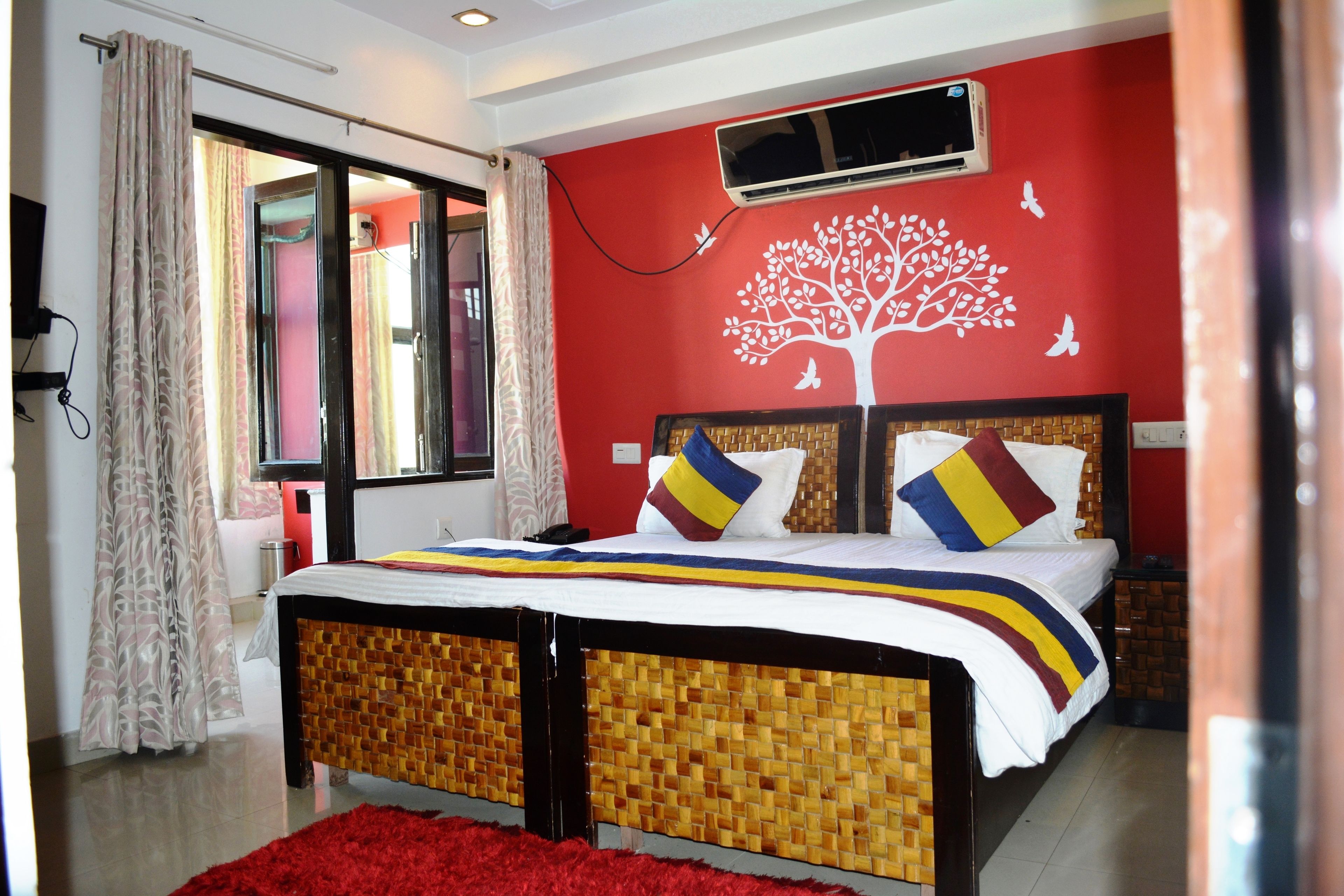 Individually decorated, individually furnished, iron/ironing board