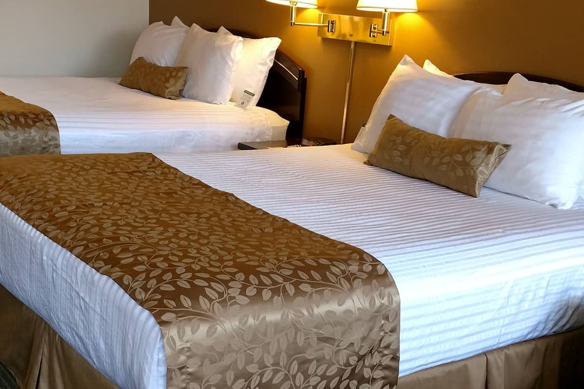 Dobbeltværelse - 2 queensize-senge (Second Floor) | Gratis Wi-Fi, sengetøj, adgang for kørestole