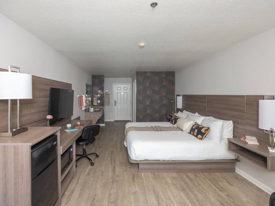 Wifi gratis, ropa de cama y acceso para silla de ruedas