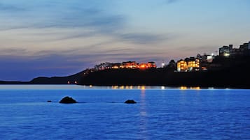 Front of property – evening/night