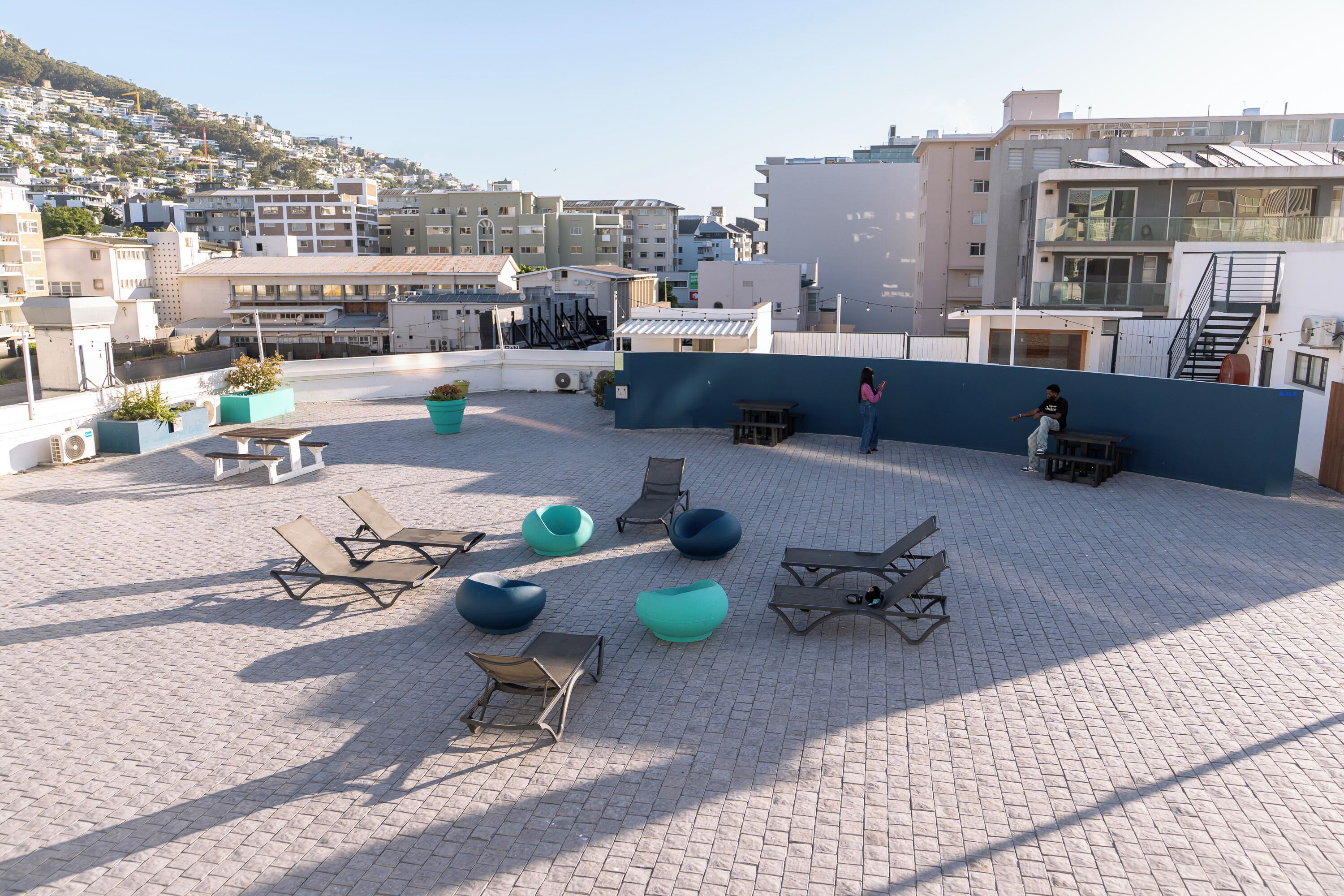 Rooftop terrace