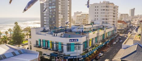 Majoituspaikan julkisivu