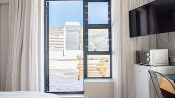 Double Room with Terrace | Premium bedding, in-room safe, free WiFi, bed sheets