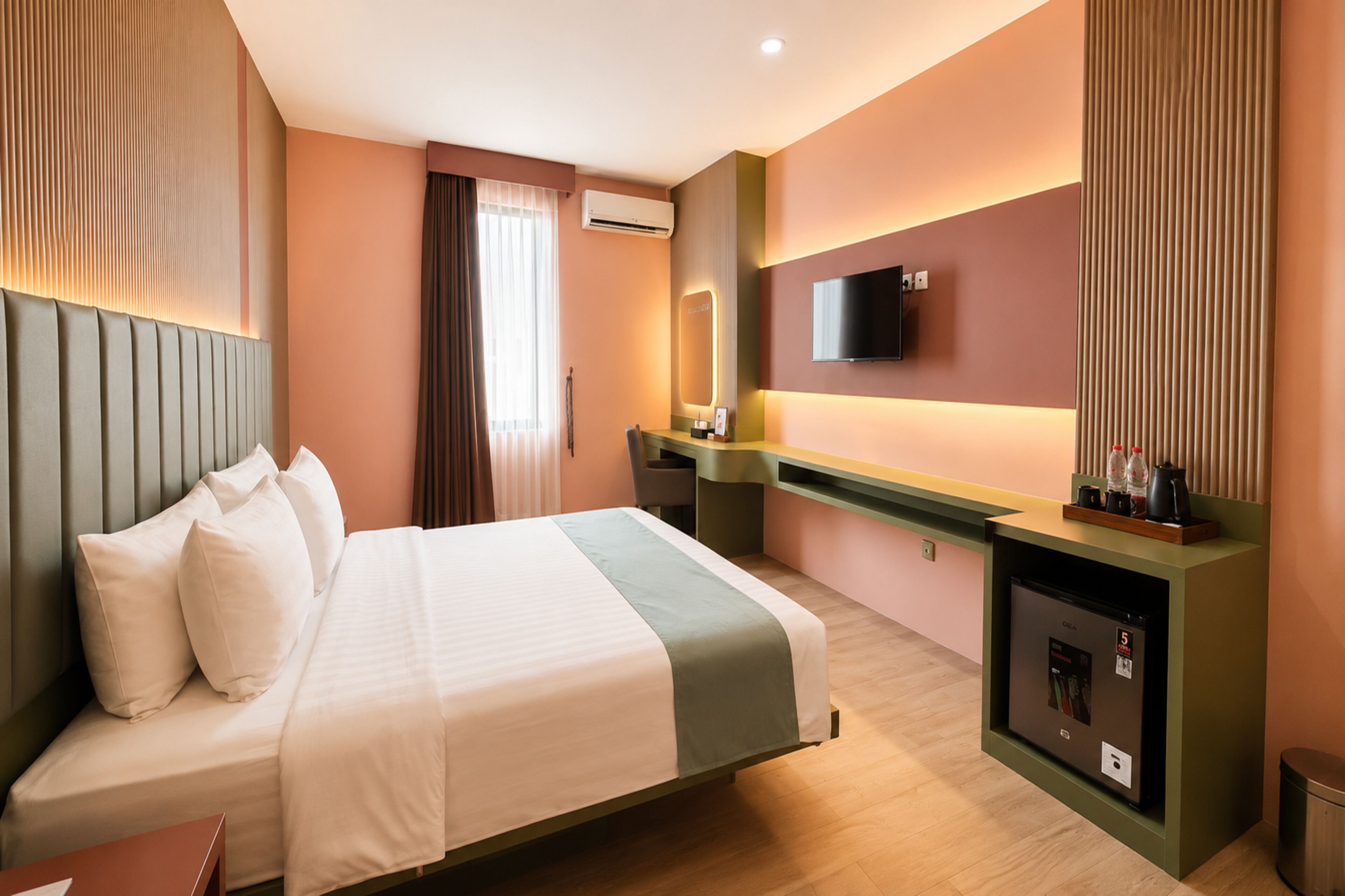 Camera Grand (Deluxe) | Biancheria da letto di alta qualità, una cassaforte in camera