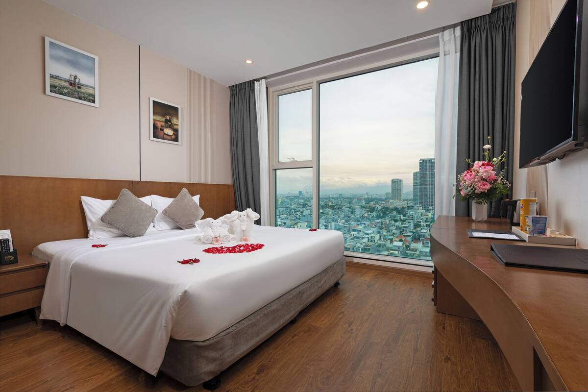 Habitación doble superior, vista a la ciudad | Vista a la ciudad