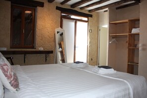 Superior Twin Room, Courtyard View | View from room - Château Latour (Fours)