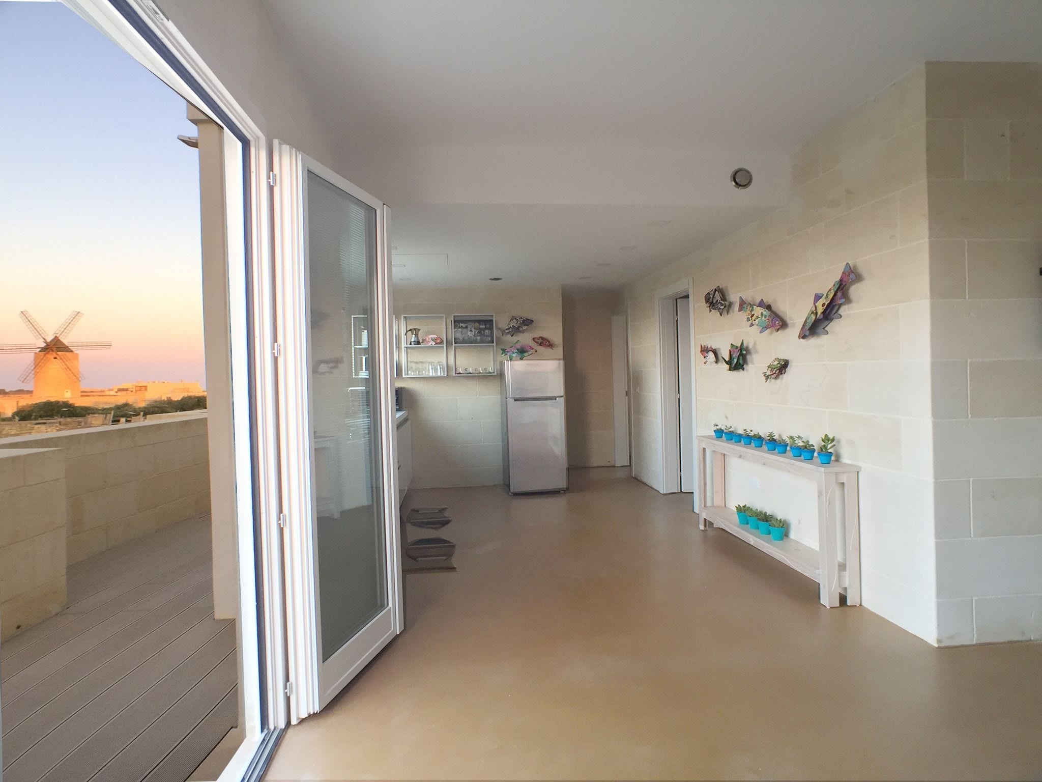 Deluxe Penthouse, 3 Bedrooms, Non Smoking, Sea View | Living area | 42-inch flat-screen TV with satellite channels, TV