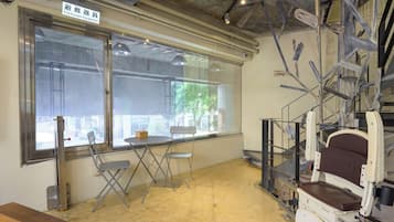 Shared Dormitory, Men only, Non Smoking, Shared Bathroom (Single Bed) | Living area