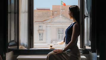 Deluxe-Suite (Square View) | Ausblick vom Zimmer