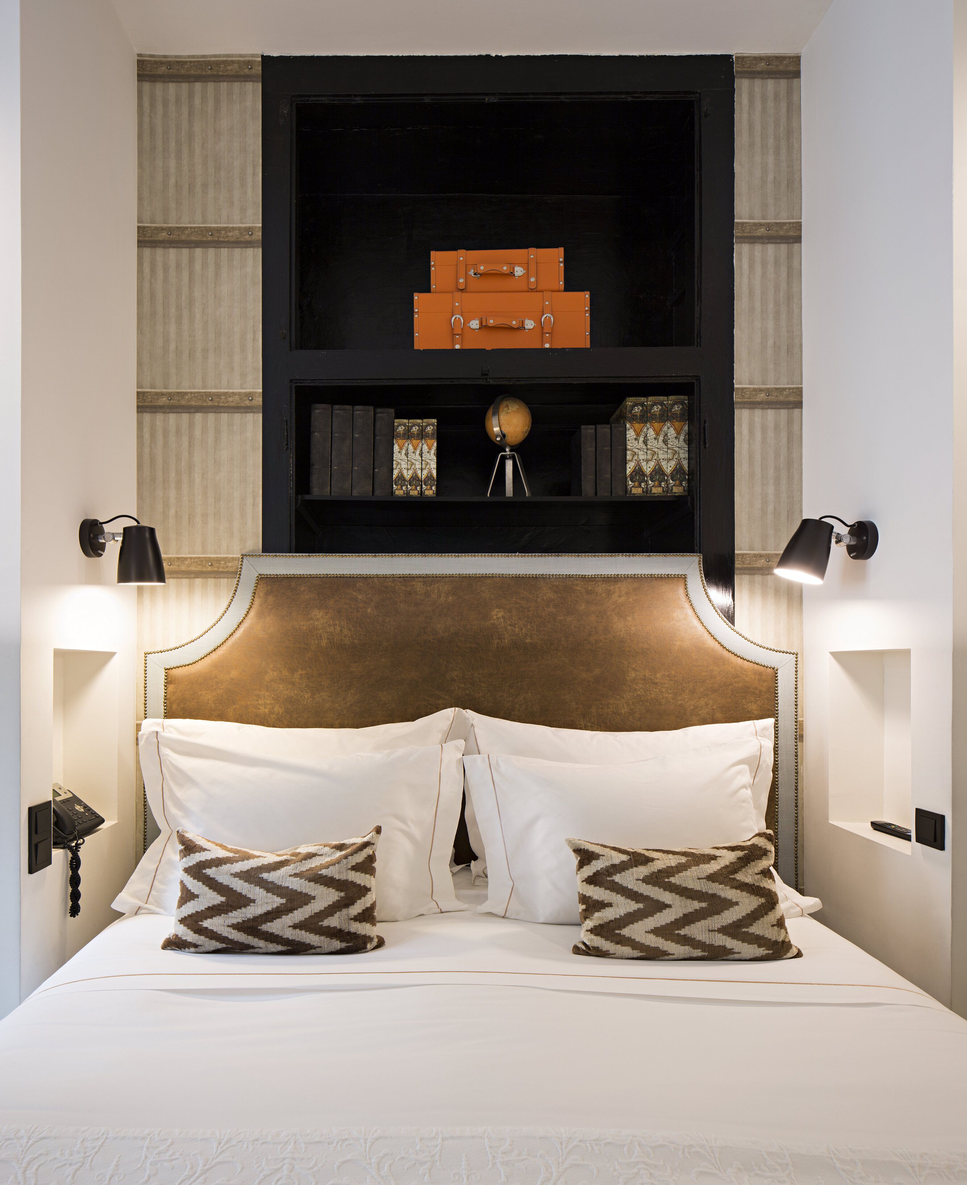 standard room (interior patio view) | 1 bedroom, premium bedding, in-room safe, individually decorated