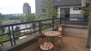 Classic-Doppelzimmer, 1 Schlafzimmer, Balkon, zum Innenhof hin | Balkon