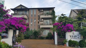 Fassade der Unterkunft