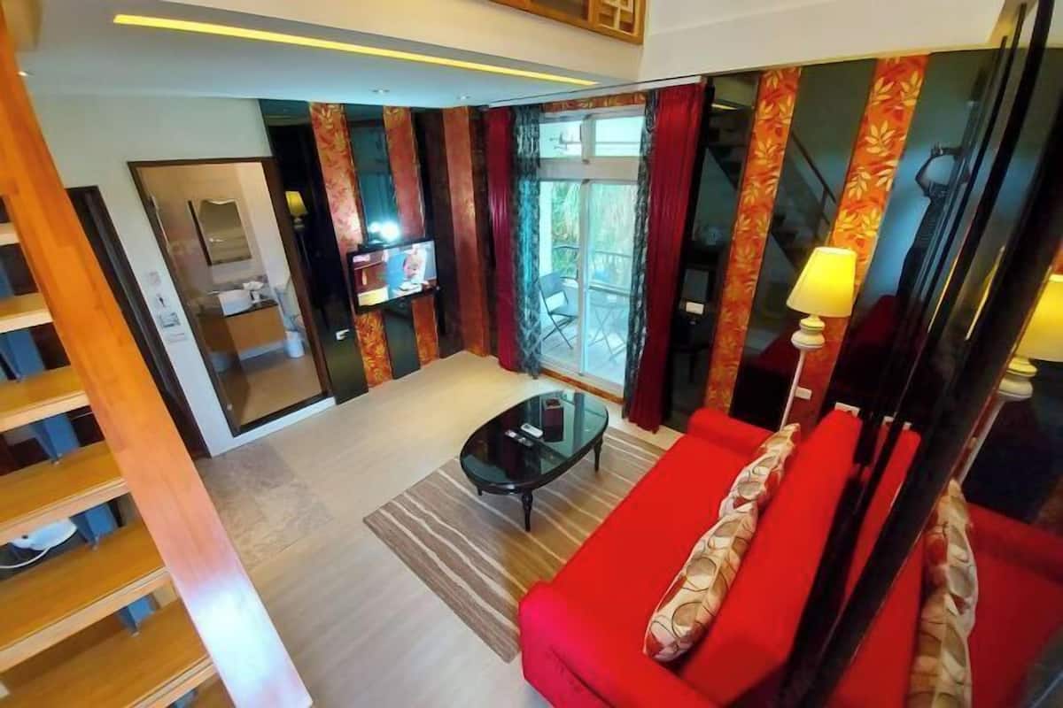 1 slaapkamer, luxe beddengoed, donzen dekbedden, individueel gedecoreerd